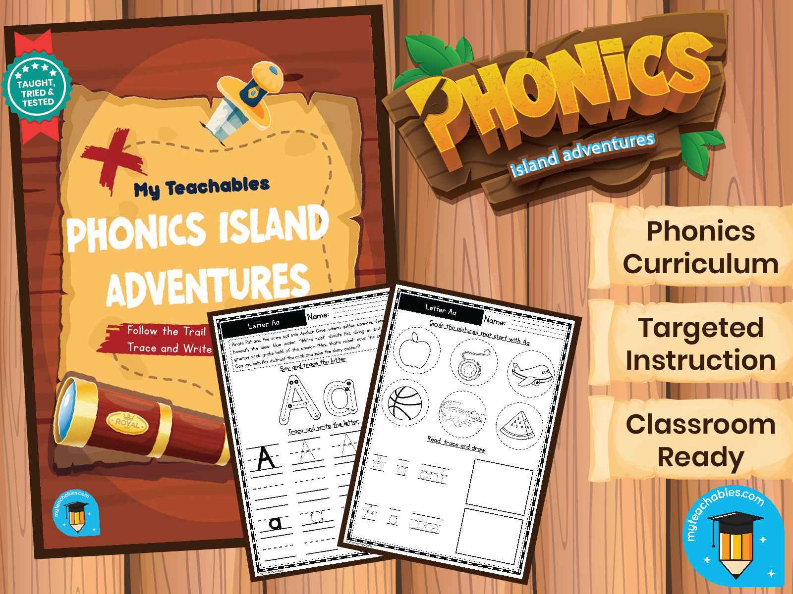 Phonics Curriculum A–Z | Pirate Pat’s Story-Based Adventure