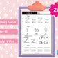 Letter Mastery A–Z | One-Letter-Per-Page Skill Builder