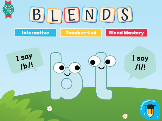 Blend Builders | Interactive Reading & Games Adventure