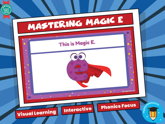Magic E Interactive Superhero Bundle | Long Vowel A, I, O & U