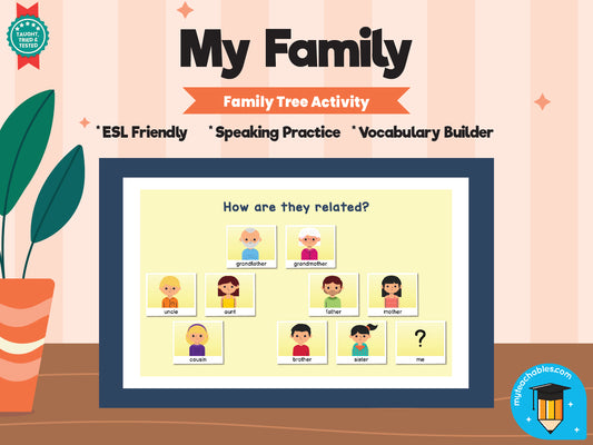 My Family | Who’s Who in the Family? | Guessing Game