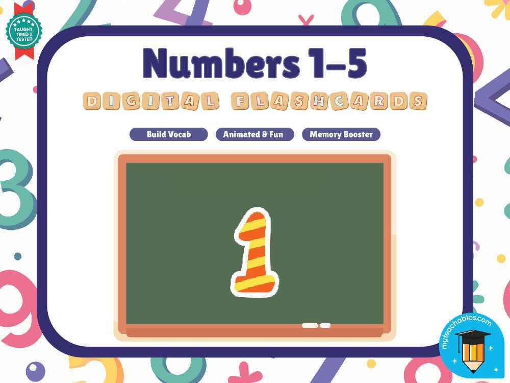 Numbers 1–5 Bundle | Building Early Maths Skills