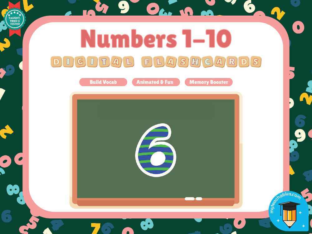 Numbers 1–10 Bundle | Early Math Mastery Foundations