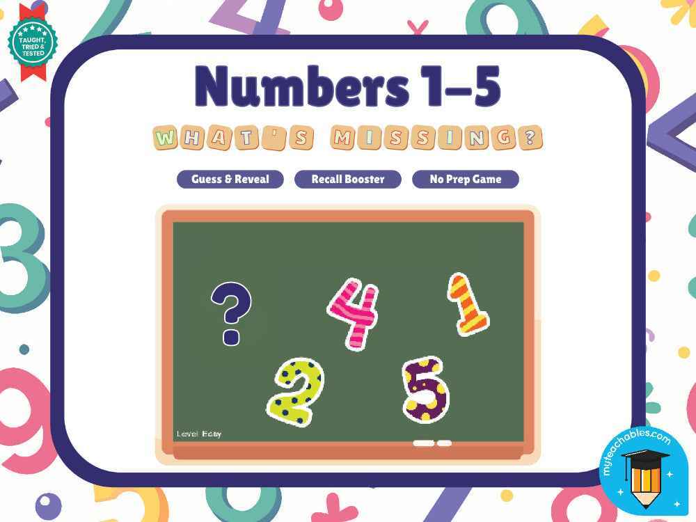 Numbers 1–5 Bundle | Building Early Maths Skills