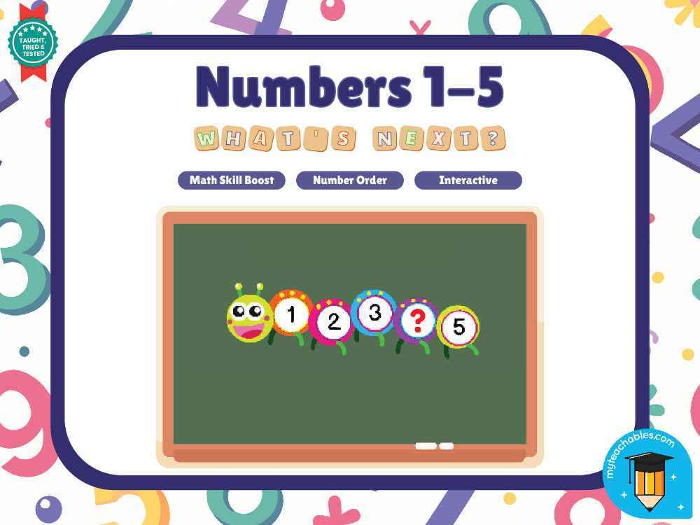 Numbers 1–5 Bundle | Building Early Maths Skills