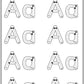 Alphabet Tracing A–Z | Large Print Pen Control Worksheets