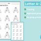 Alphabet Tracing A–Z | Large Print Pen Control Worksheets